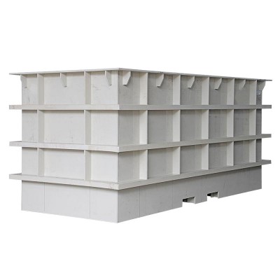 Gray &  Beige Customized PP Medicine Storage Water Tank