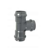 Pn10 Plastic Pressure Fittings PVC Reducing Tee for Water Supply